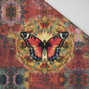 ANIMALS MANDALA wz.11 - panel (60cm x 50cm) Panama 220g