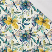 Butterfly & Flowers wz.8 - single jersey 