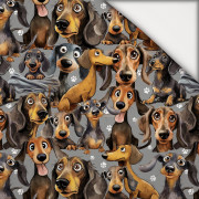 DOGS VZ. 1 - lehký, česaný úplet