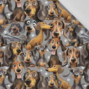 DOGS VZ. 1 - tkanina bawełniana