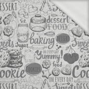 CUKRÁŘ (KONIČKY A PROFESE) - šedý / acid - teplákovina