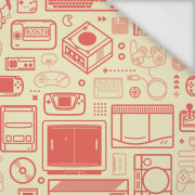 HRY (retro) / vanilkový - softshell