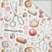 KREJČOSTVÍ (KONIČKY A PROFESE) / bílá - teplákovina