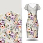 VINTAGE FLOWERS - panel pro šaty TE210