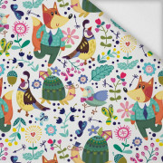 BAREVNÝ PLES / bílý - softshell