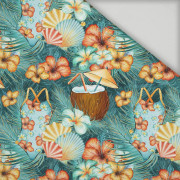 KOKOSY I MUSZELKI / stroje - rychleschnoucí tkanina