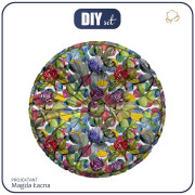 DEKORATIVNÍ POLŠTÁŘ - AKVARELOVÉ JETELE