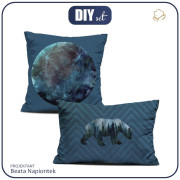 OZDOBNÉ POLŠTÁŘE - GALAXY / navy