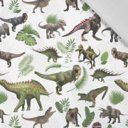 DINO ROSTLINY - bavlněná tkanina