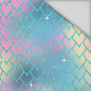 TĘCZOWY OCEAN wz. 4 - rychleschnoucí tkanina
