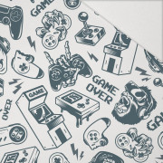 GAME OVER (retro) - Hydrofobní česaná teplákovina
