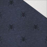 PAVOUK  / NOČNÍ VOLÁNÍ / jeans - Hydrofobní česaná teplákovina