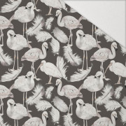 WHITE BIRDS - Hydrofobní česaná teplákovina