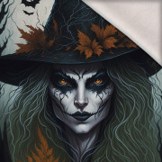 WITCH - Panel (75cm x 80cm) teplákovina počesaná s elastanem ITY
