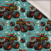MONSTER TRUCK VZ. 1 - teplákovina počesaná s elastanem ITY