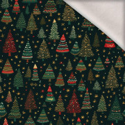 50cm CHRISTMAS TREE VZ. 2 - teplákovina počesaná s elastanem ITY
