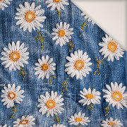 DAISIES DENIM IMITATION VZ. 2 - PERKAL bavlněná tkanina