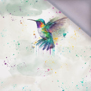 WATERCOLOR HUMMINGBIRD - panel, softshell (60cm x 50cm)