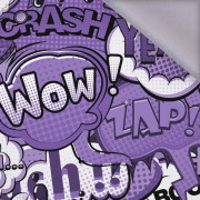 KOMIKS (fialový) - softshell