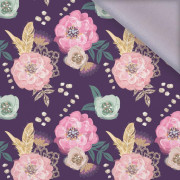 KWIATY I ZŁOTE PIÓRKA Wz. 2 - softshell