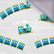 LOKOMOTIVY/ modré - softshell