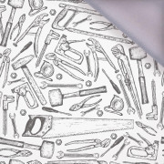 NÁSTROJE / šedivý - softshell