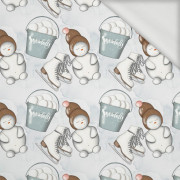 SNĚHULÁCI A BRUSLE (ZIMA VE MĚSTĚ)  - Organická Teplákovina