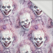 PASTEL HORROR CLOWN VZ. 2 - dzianina pętelkowa