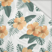 HIBISKUS wz. 2 / żółty - Organická Teplákovina