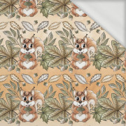 VEVERKY A LISTY vz. 2 (PODZIM V LESE) - teplákovina 