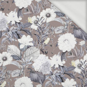 LUXE BLOSSOM vz. 2 - Organická Teplákovina