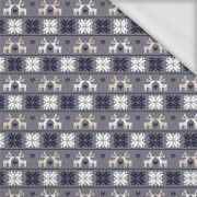 SOBOVÉ / svetřík (ZIMNÍ ČAS) / šedá - Organická Teplákovina