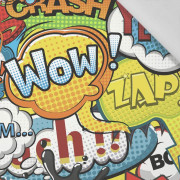 100cm KOMIKS - bavlněná tkanina