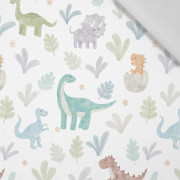MALOVANÍ DINOSAUŘI - tkanina bawełniana