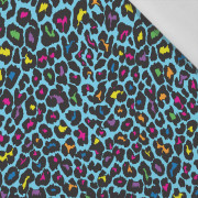 NEON LEOPARD vz. 3 - tkanina bawełniana