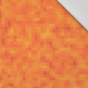 PIXELY Vz. 2 (oranžová) - tkanina bawełniana