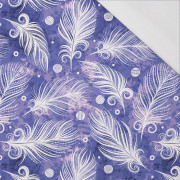 BÍLÁ PÍRKA (Very Peri) - organický úplet single jersey s elastanem 