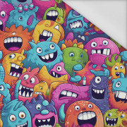 CRAZY MONSTERS VZ. 4 - tkanina wodoodporna