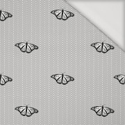 MŮRY / NOČNÍ VOLÁNÍ / bílá - Jersey wiskozowy