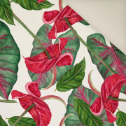 ANTHURIUM - Potahový velur 