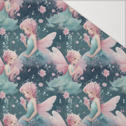 FAIRY WORLD wz.10 - Hydrofobní česaná teplákovina