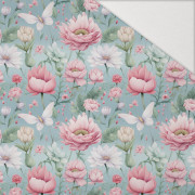 FAIRY WORLD wz.11 (FLOWERS) - Hydrofobní česaná teplákovina