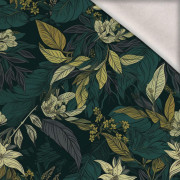 GREEN LEAVES WZ. 3 - teplákovina počesaná s elastanem ITY