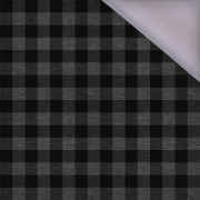 KOSTKA VICHY - MELÍR GRAFITOVÝ - softshell