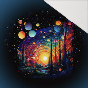 NEON GALAXY WZ.9 - Paneel (60cm x 50cm) Hydrofobní česaná teplákovina