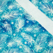 MODRÁ PERKA - teplákovina