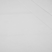 Bílá - BAMBUS SINGLE JERSEY S ELASTANEM 230G 