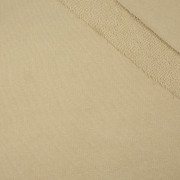 100cm Béžovy - teplákovina s hrubou smyčkou
