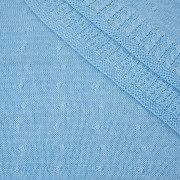 DEKA SOFT(NOPKY) / blankytná S - tenký panel pletený