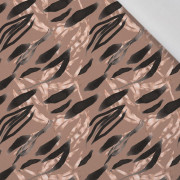 JUNGLE / Mocha Mousse  - tkanina bawełniana